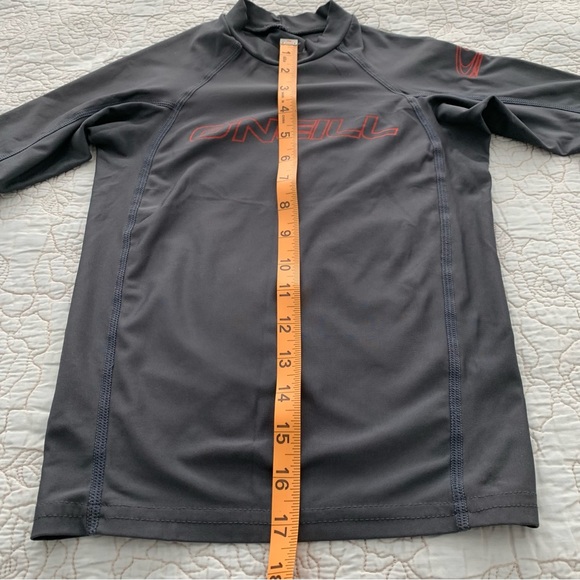 O'Neill Kid’s Gray Rashguard Size 10 - Picture 6 of 8